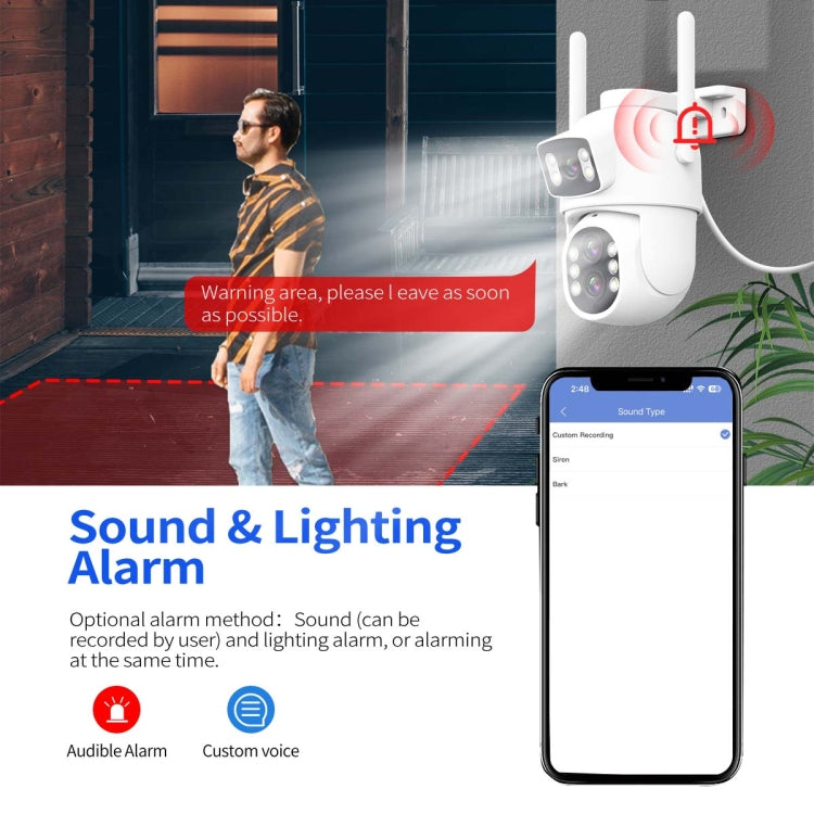 ESCAM QF500 5+5MP Motion Detection WiFi Intelligent 10X Optical Zoom Camera, QF500 ESCAM QF500 5+5MP Motion Detection WiFi Intelligent 10X Optical Zoom Camera, QF500